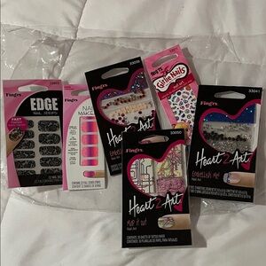 Heart 2 Art Nail Accessories Set